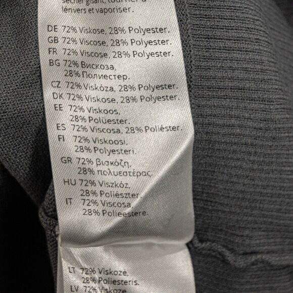 OSKA Women's Vneck Pullover Blouse knit in Gray Size 1 - Picture 6 of 9